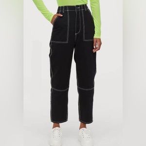Divided Black Pants